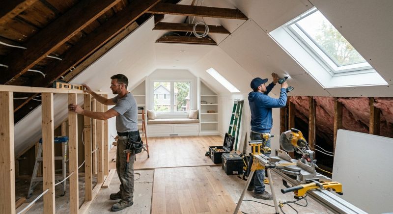 Attic Apartment Installation in Alpharetta, GA