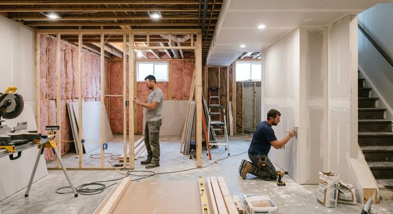Basement Conversion in Alpharetta, GA